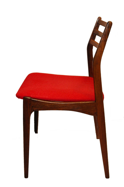 Set of Six Vestervig Eriksen Solid Rosewood Dining Chairs