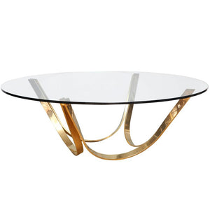 Roger Sprunger for Dunbar Bronze and Glass Table