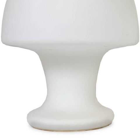 Laurel Frosted Glass Mushroom Lamp